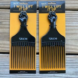 (2) Firstline Sleek Black Fist Style Pik